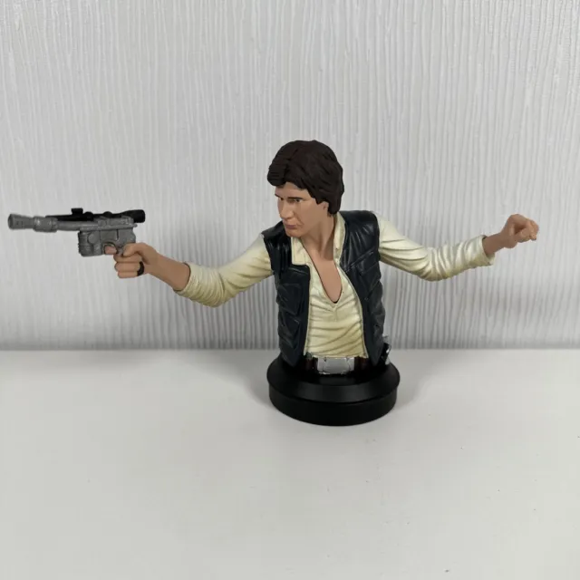 Han Solo Star Wars Bust Collection Fanhome Resin Disney Lucasfilm Figurine
