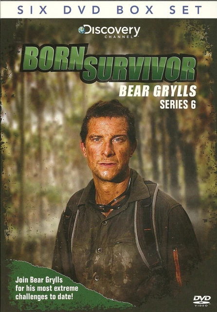 Born Survivor Bear Grylls Series 6 - Six Dvd Box Set