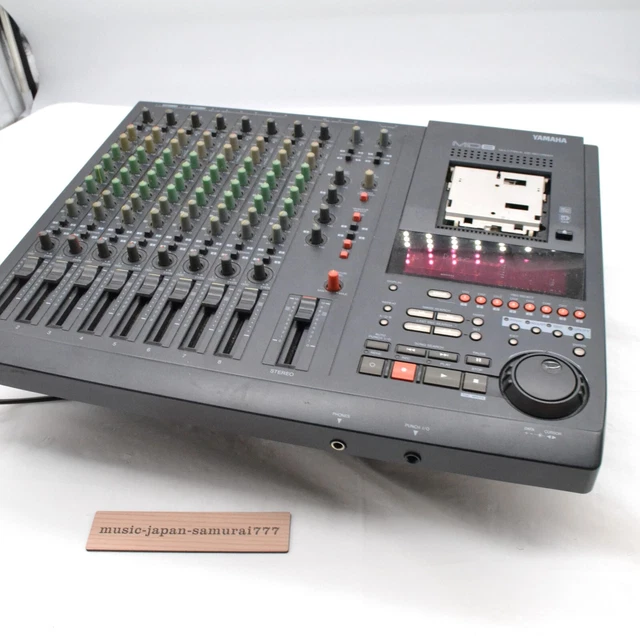 YAMAHA MD8 MTR Multitrack MD Data mini disc Recorder Vintage 100V Used