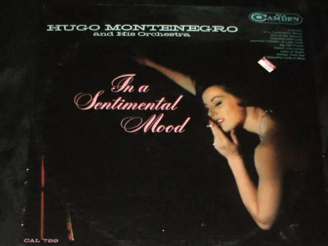 HUGO MONTENEGRO In a Sentimental Mood LP ORIGINAL 1962 RCA MONO NEW STILL SEALED