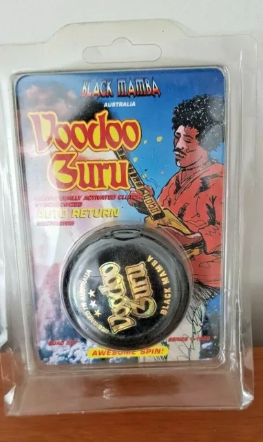 Black Mamba Voodoo Guru Black CLASSIC yoyo BRAND NEW IN PACKAGING RARE