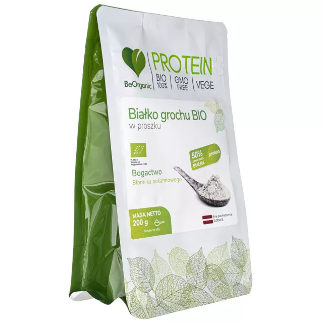 BeOrganic Pea protein BIO powder - 200g