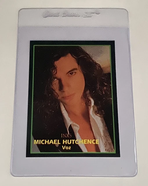 INXS BAND 1994 Ultra Figus International Rock Cards 187 Michael