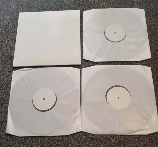 The Mission UK White Label Test Pressing 50 Copies Worldwide Deja Vu Tour