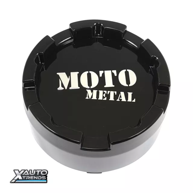 Moto Metal MO983 Wheel Center Cap Snap In 8 Lug Gloss Black MO983CAPB3-GB