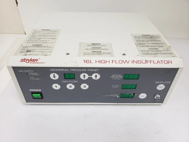 Stryker 620-030-300 16L High Flow Insufflator