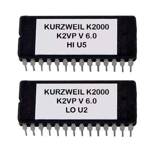 Kurzweil k2vp Setup EPROM v6 for k2000 k2000s k2000r k2000rs