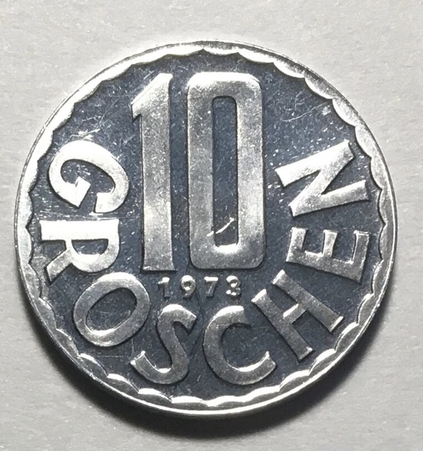 Austria 1973 10 Groschen - Proof