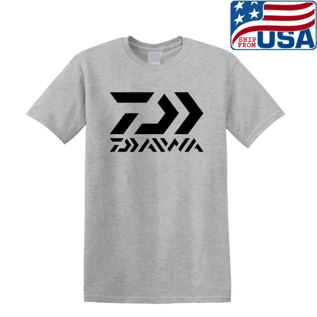 DAIWA FISHING TATULA Logo Men's Black T-Shirt Size S to 5XL $18.00 -  PicClick