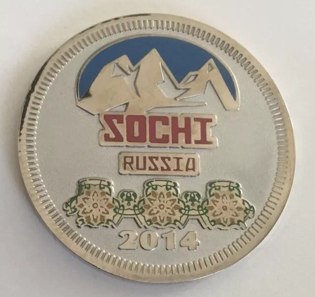 2014 Sochi Russia Olympics Team USA Coin Medal
