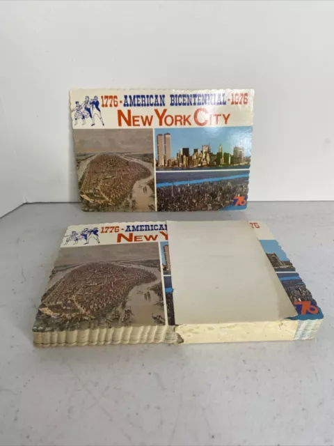 American Bicentennial 1976 New York City Unused Vintage 4x6 Postcard Lot Of 50