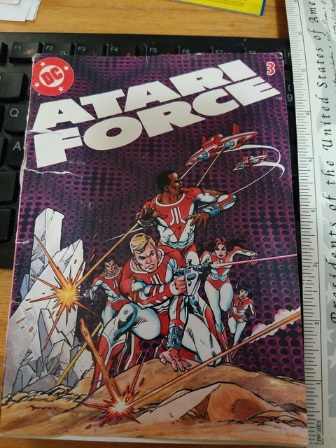 ATARI FORCE # 3 MINI COMIC PROMO GIVEAWAY PROMOTIONAL DC VIDEO GAME used 2