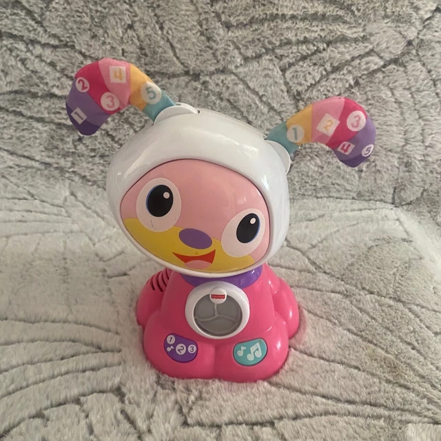 Fisher-Price Bright Beats Dance & Move Beat Bowwow Pink Puppy Light Music