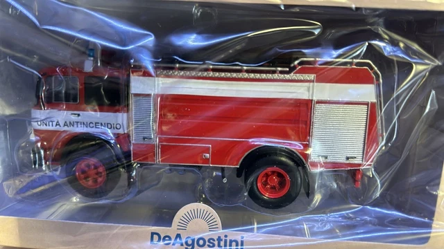 1:43 IXO Fiat 673 Truck Car Transporter Team Lancia Alitalia Rally 1976 TRU038 e