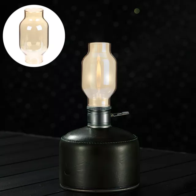 Camping Oil Lamp Shade Retro Atmosphere Lampshade Glass Shade Glass Lamp Chimney
