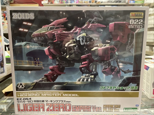 Kotobukiya Hmm Zoids Liger Zero Empire Ver. Ez-054 1/72 Scale Model Kit Limited