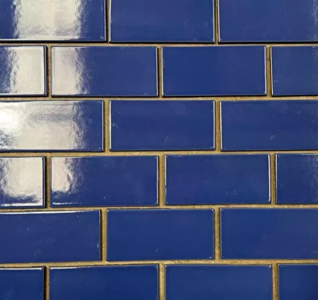 3x6* Tile Royal Blue Backsplash Bathroom Shower Wall Ceramic C#275 100 sqft