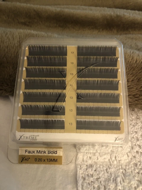 Xtreme Lashes Extensions Faux Mink Bold X40 0.10 X 10mm Mink Bold