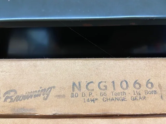 Browning NCG1066 Change Gear