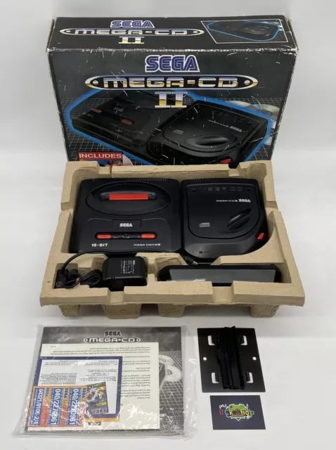 Sega Mega-CD 2 II + Sega Mega Drive 2 in OVP - MK-4180-50 - Sammler