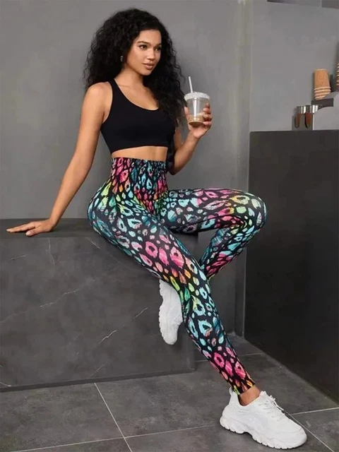 Leggings Anticellulite Leggins Donna Push Up Anticellulite - Vita - Foto 7