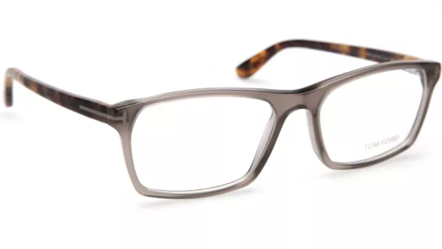 NEW TOM FORD TF5295 020 Gray Eyeglasses Frame 56-17-145mm B38mm Italy ...