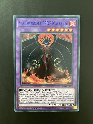 Evil Hero Inferno Wing ALA INFERNALE EROE MALVAGIO Ultra R • LDS3 IT027 • 1Ed 