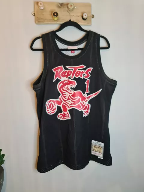 1998 - 1999 Tracy Mcgrady Raptors Mitchell & Ness Basketball Vest Size Large