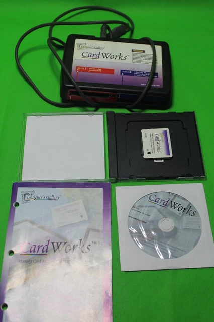 Galería de Diseñadores CARDWORKS Máquina de Coser Patrones Lector/Escritor Unidad USB