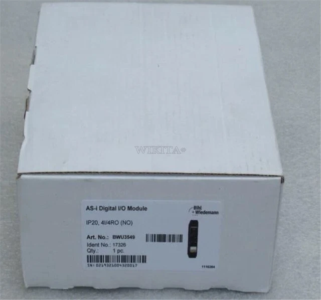 BWU3549 New Bihl+Wiedemann 1Pc cc