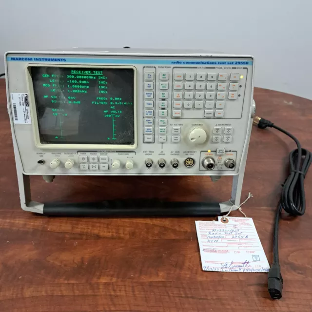 Marconi 2955B Communication Analyzer Marconi 2955B Communication Analyzer
