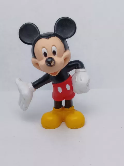 4 Disney Figures Mickey, Minnie, Goofy, And Pluto 5