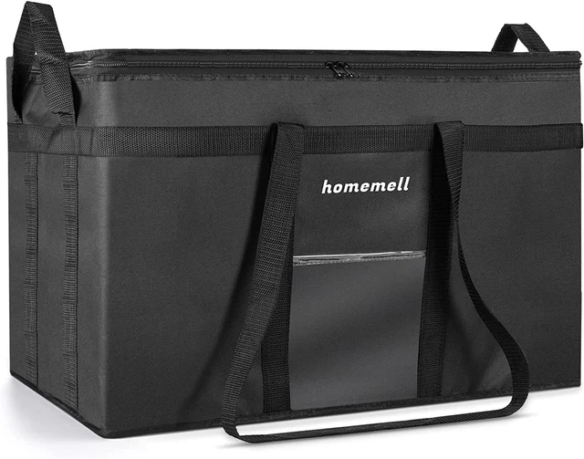 Homemell Insulated Food Delivery Bag XXXL - Hot Pizza Delivery Bags – Large Ther