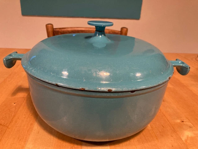 Bräter Le Creuset Marmite Gußeisen Azure 28 cm