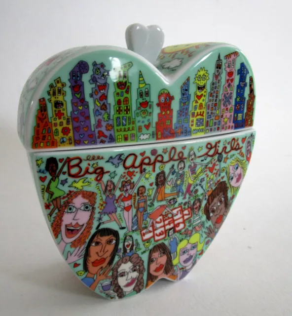 James Rizzi ***** Rosenthal Big Apple Gils 2002 ***** ! Top Rarität !