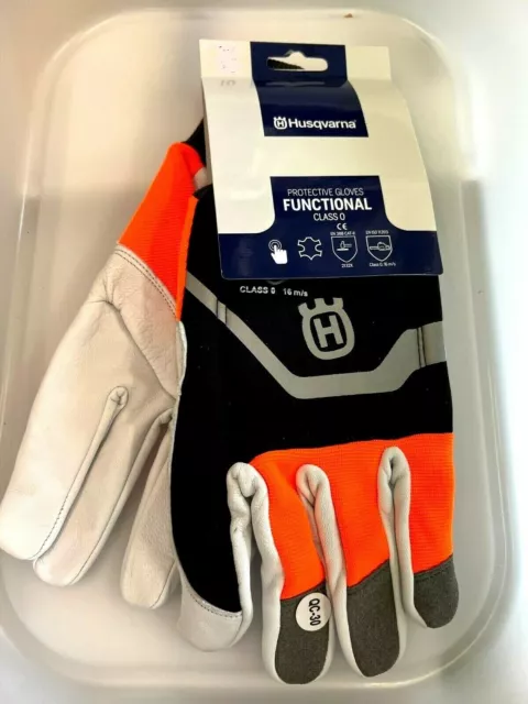 Husqvarna Kettensägehandschuhe funktionsfähig mit Sägebutz Medium Größe 9