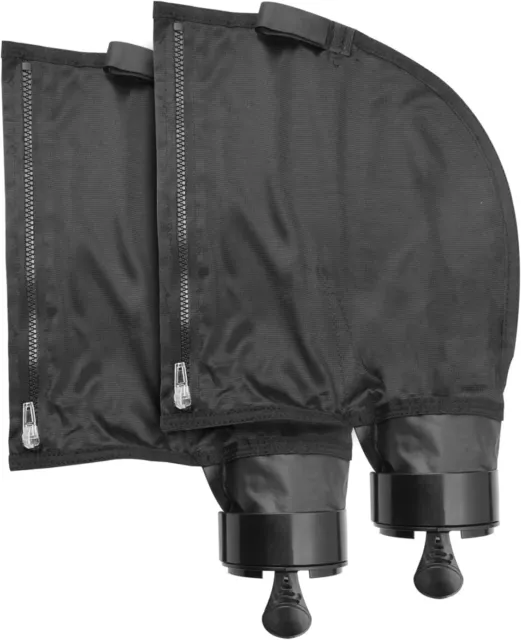 2pcs Black Polaris 280 480 Zipper Black Bag For Pool Cleaner All Purpose K13 K16