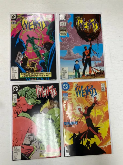 The Wierd Set:#1-4 4 different books average 8.0 VF (1988)
