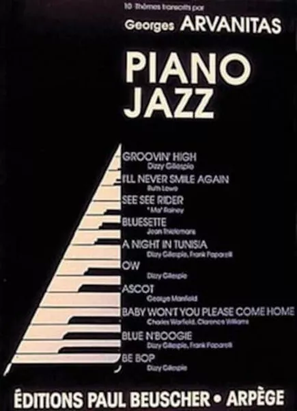 Partition : Album piano jazz, 10 themes (Books) Arvanitas, Georges