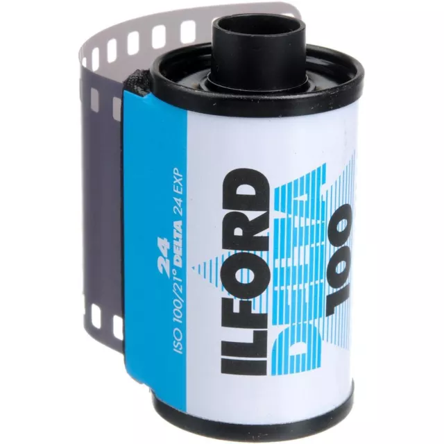 Ilford Delta 100 Professional 135-24 exp. Black and White 35mm Film 2