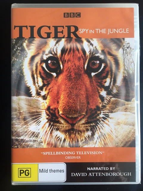 TIGER SPY IN THE JUNGLE - BBC (DVD), Region 4 Aust, New & Sealed.