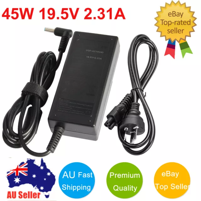 For HP Laptop Charger AC Power Adapter 740015-002 741727-001 19.5V 2.31A 45W