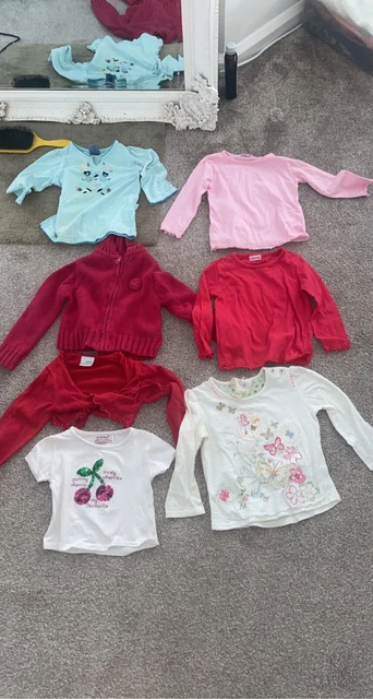 large bundle baby girls clothes age 6months to 3years all immaculate 30 Item 4