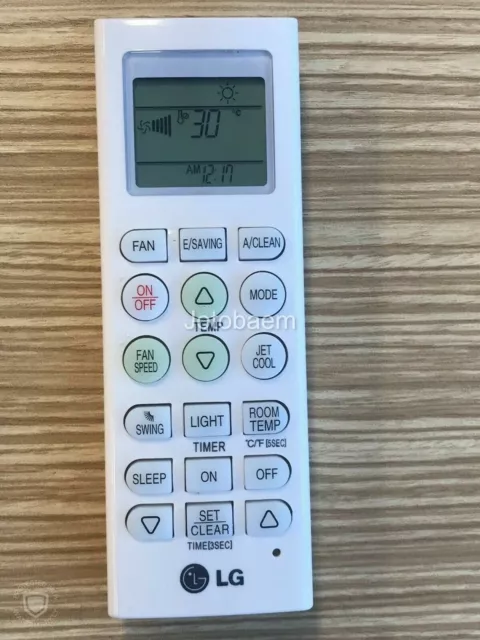 AIR CONDITIONER REPLACEMENT Remote Control LG AKB732155