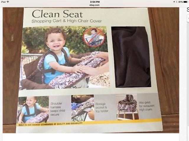 Eddie bauer high chair cover deals