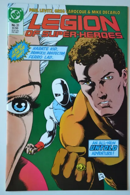 Legion of Super-Heroes #31 February 1987 VF/NM DC Comics