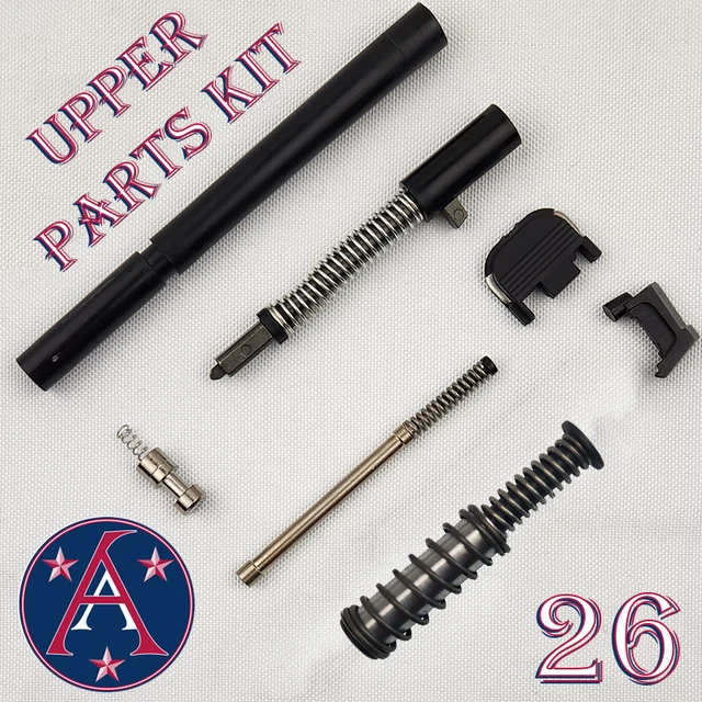 UPPER PARTS KIT Glock 26 9mm Gen 13 Slide, Guide Rod, Install Tool