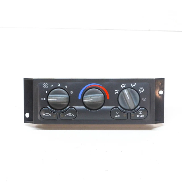 CHEVROLET TRANS SPORT GMT200 Unité commande climatisation avant 16206952 1998