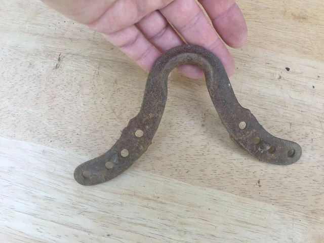 Hay Trolley Carrier Track Unloader Hanger Hardware Antique Barn Find 6 3/4"