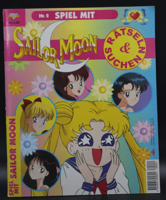 Sailor Moon Sonderheft Spiel mit Nr.2  RARITÄT Retro bespielt